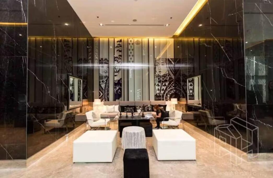 Bts Thonglor Luxury 35sqm With Pool & Sauna דירה בנגקוק